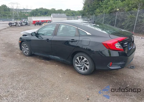 2018 Honda Civic Ex из США, поврежденный, VIN 2HGFC2F76JH577499